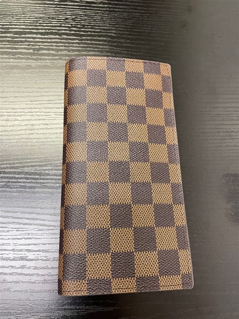 louis vuitton cheap leather wallet|louis vuitton checkered wallet.